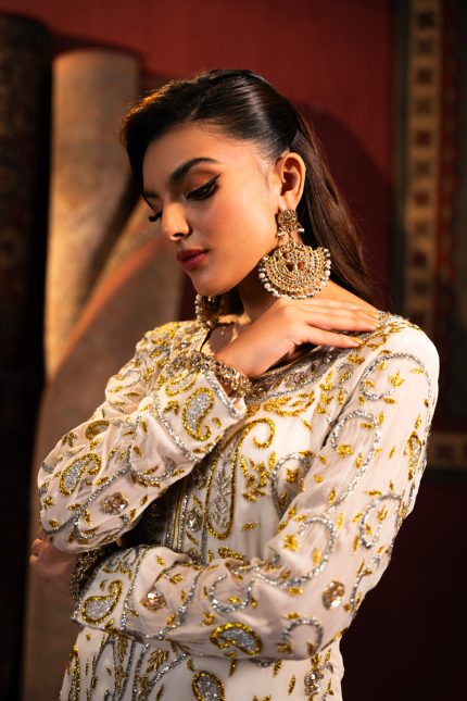 Ethereal Elegance – Handcrafted Chiffon | MT-AD001